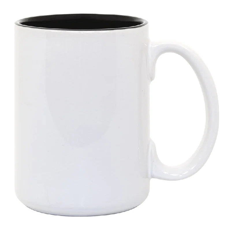 HPN ORCA Premium 15 oz. Two Tone Sublimation Ceramic Mug - 36 per Case