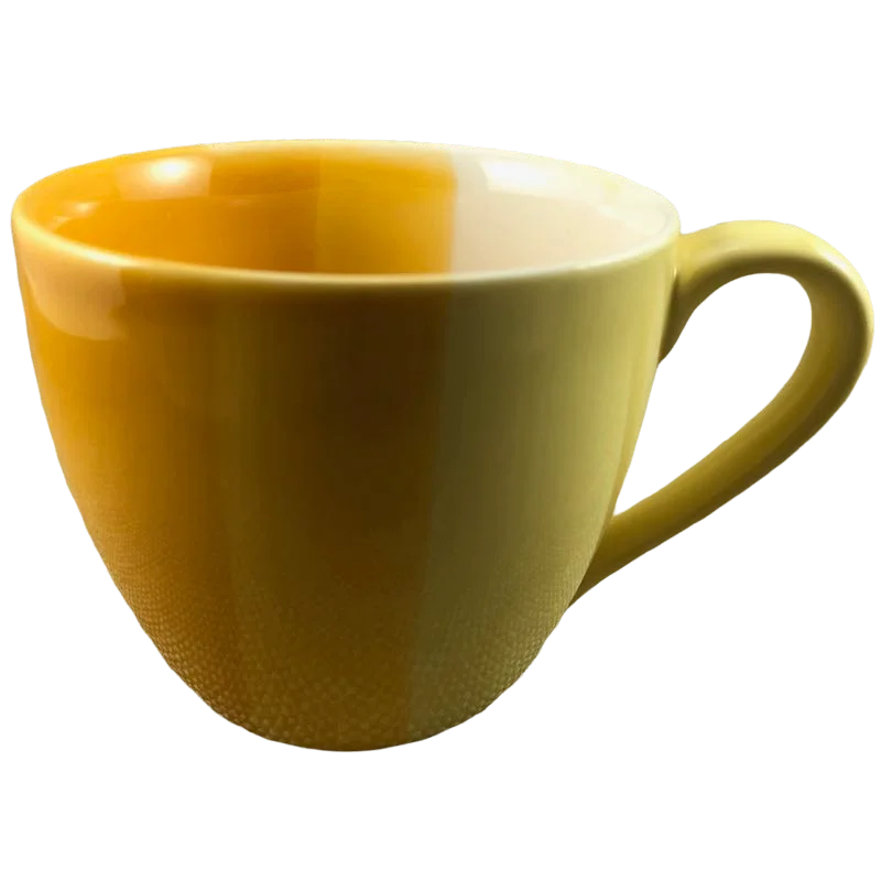 3 Shades of Yellow Striped Mug Starbucks