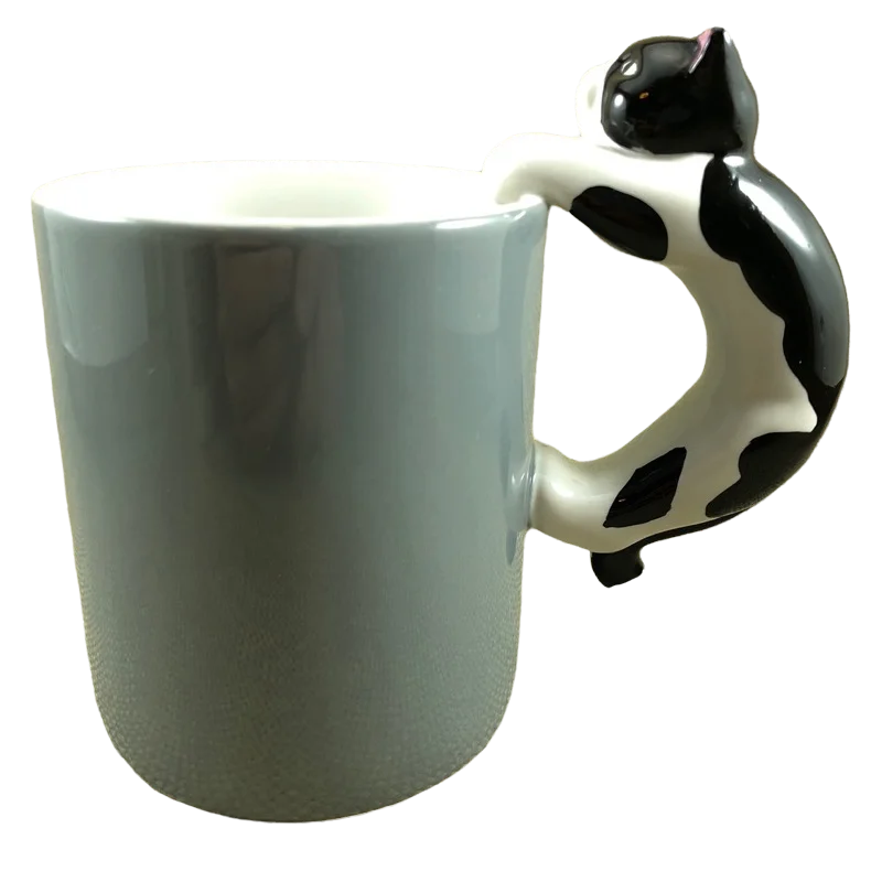 3D Figural Cat Handle Mug Hallmark