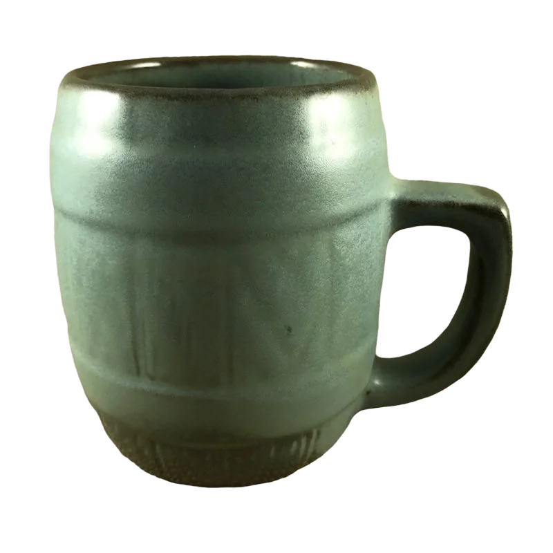 97M Green Barrel Mug Frankoma