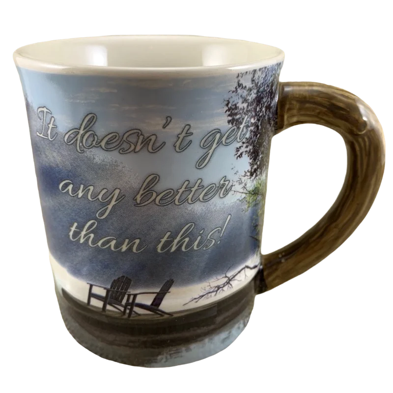 A Place To Ponder Anthony J. Padgett It Doesn't Get Any Better Than This Embossed Mug Wild Wings