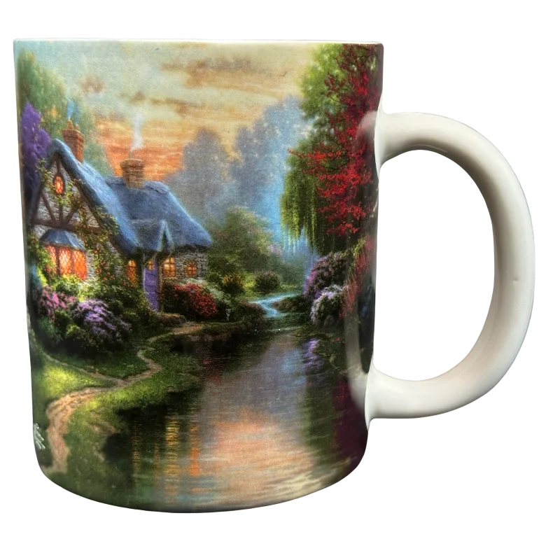 A Quiet Evening Thomas Kinkade Mug Amcal