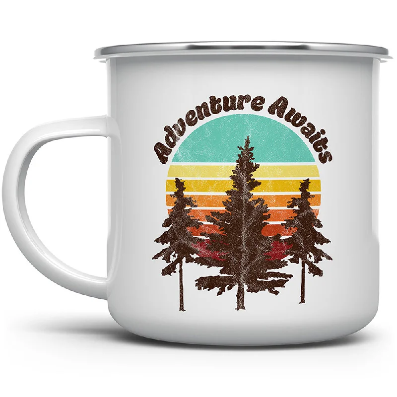 Adventure Awaits Camp Mug