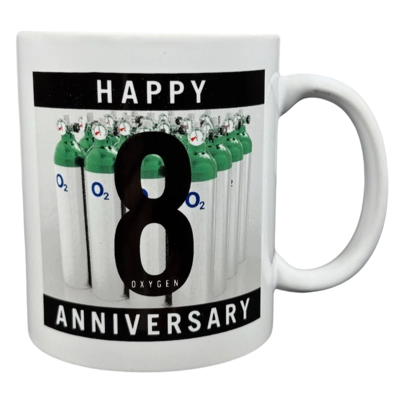 American Chemical Society Happy Anniversary Oxygen Mug