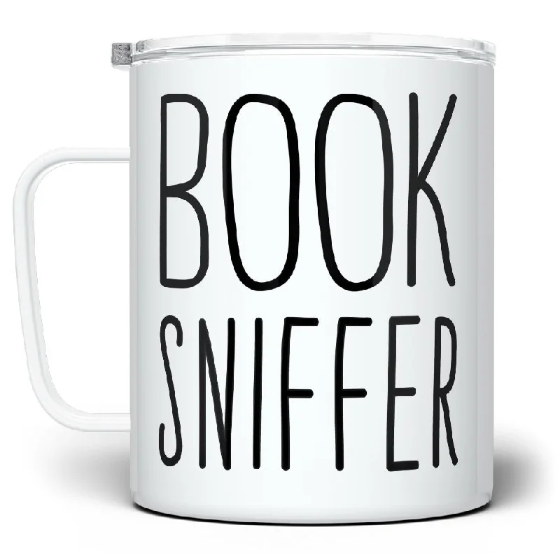 Book Sniffer Insulated Travel Mug