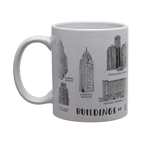 Buildings of Detroit Mug