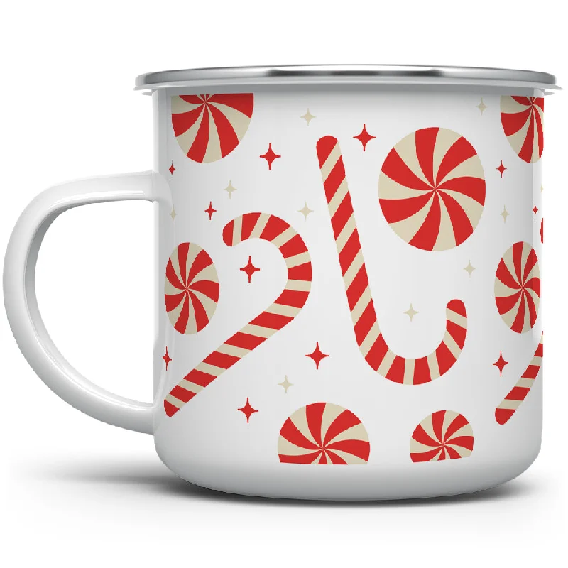 Candy Cane Camp Mug