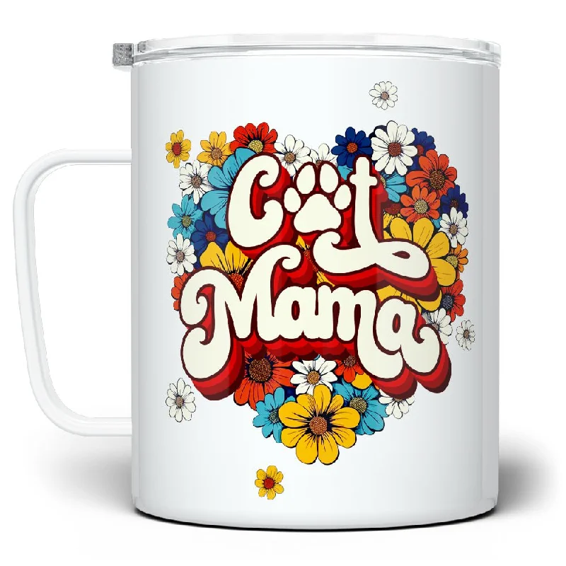 Cat Mama Insulated Travel Mug