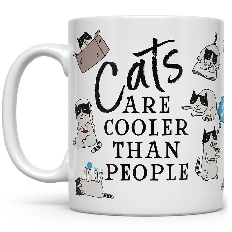 Cats Are Cooler Than People Mug