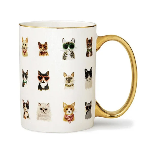 Cool Cats Porcelain Mug