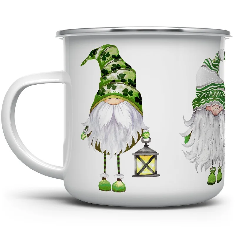 Irish St Patrick's Day Gnome Camp Mug