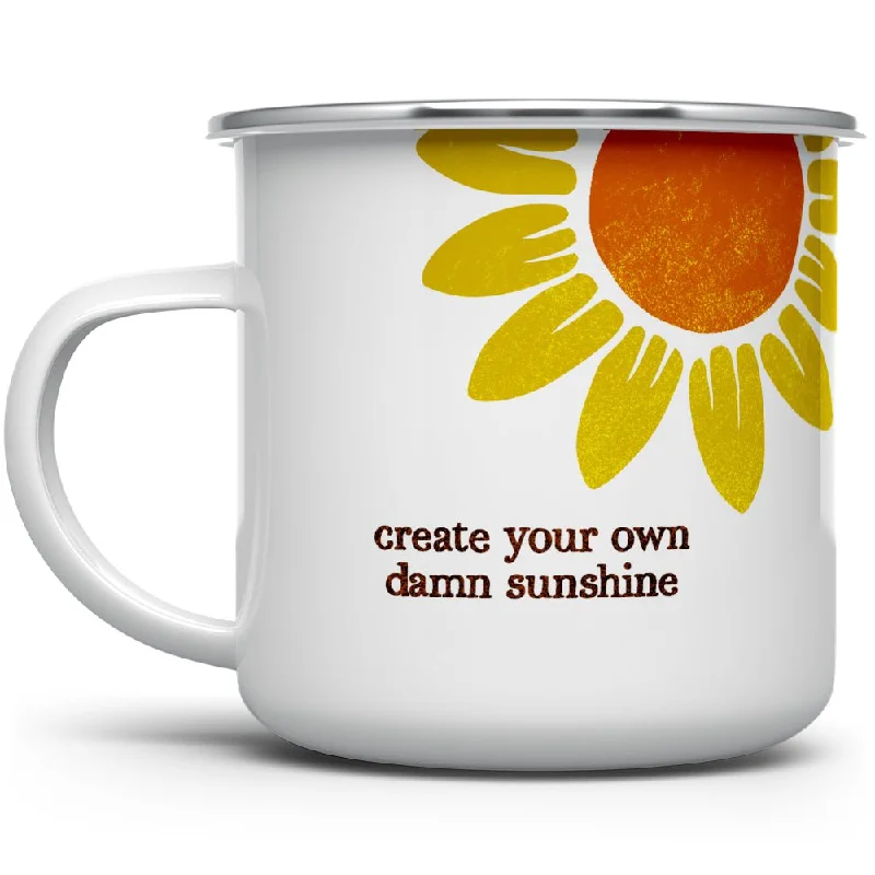 Create Your Own Damn Sunshine Camp Mug