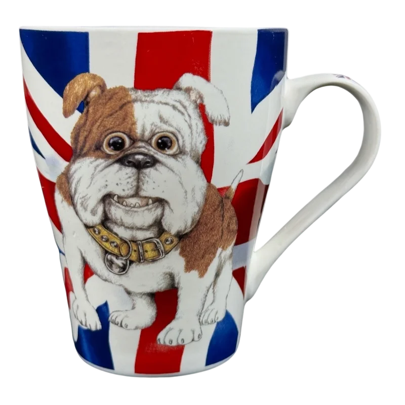 English Bulldog Union Jack Flag Mug The Leonardo Collection