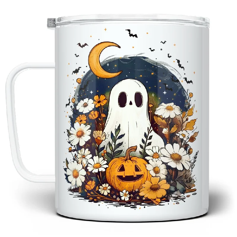 Fall Ghost Insulated Travel Mug