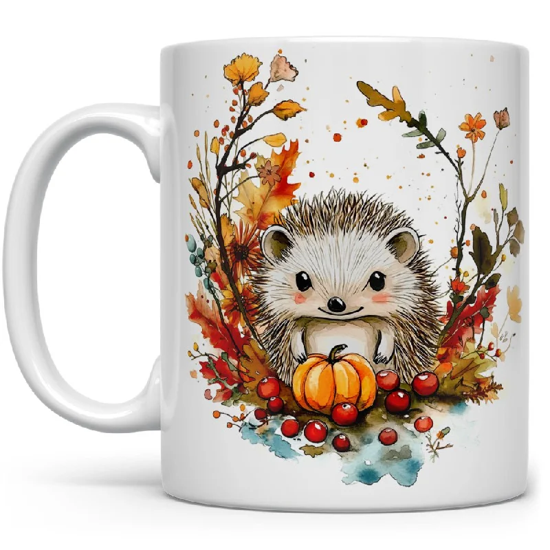 Fall Hedgehog Mug