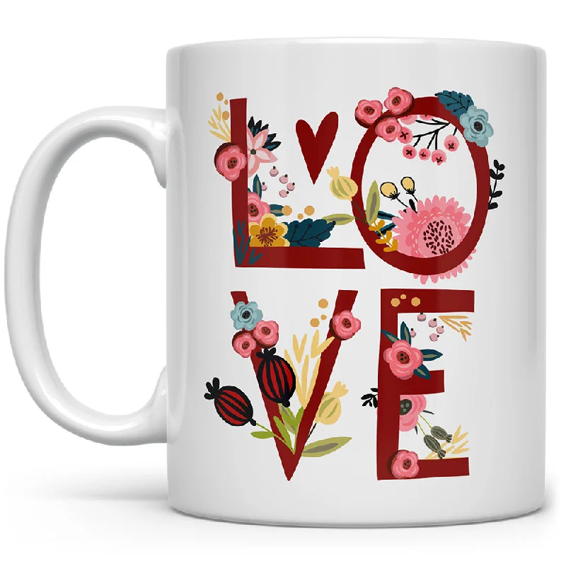 Floral Love Mug