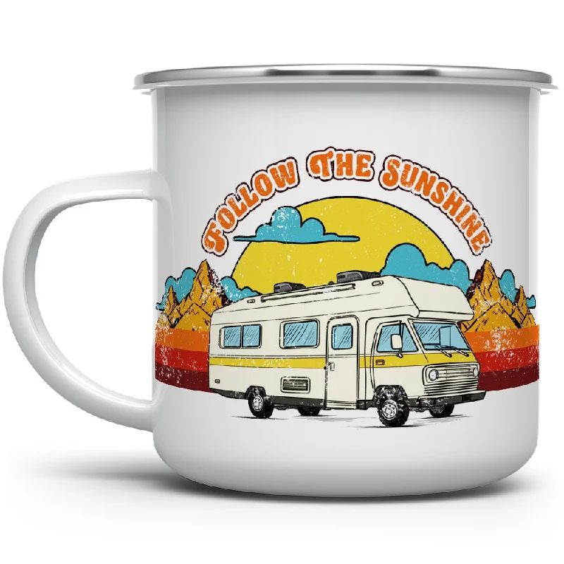 Follow The Sunshine Camp Mug