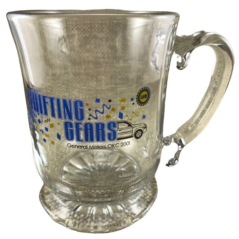 General Motors OKC 2001 Shifting Gears Glass Mug