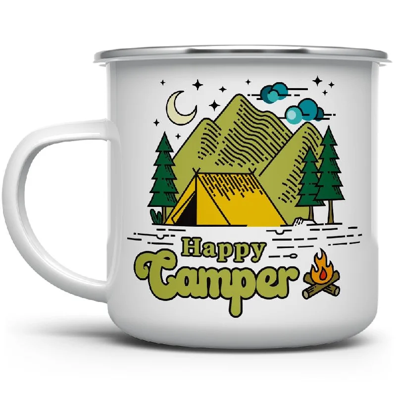 Happy Camper Retro Camp Mug