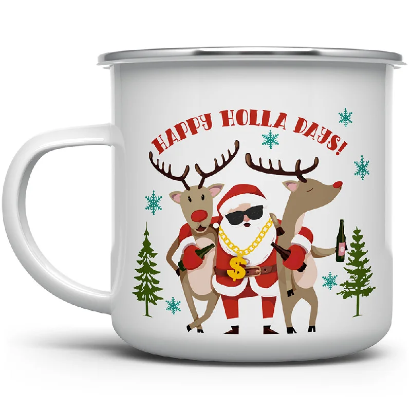 Happy Holla Days Camp Mug