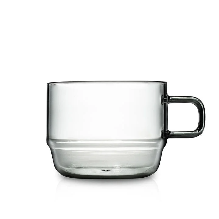 Hario Stackable Glass Mug - Gray (10oz/300ml)