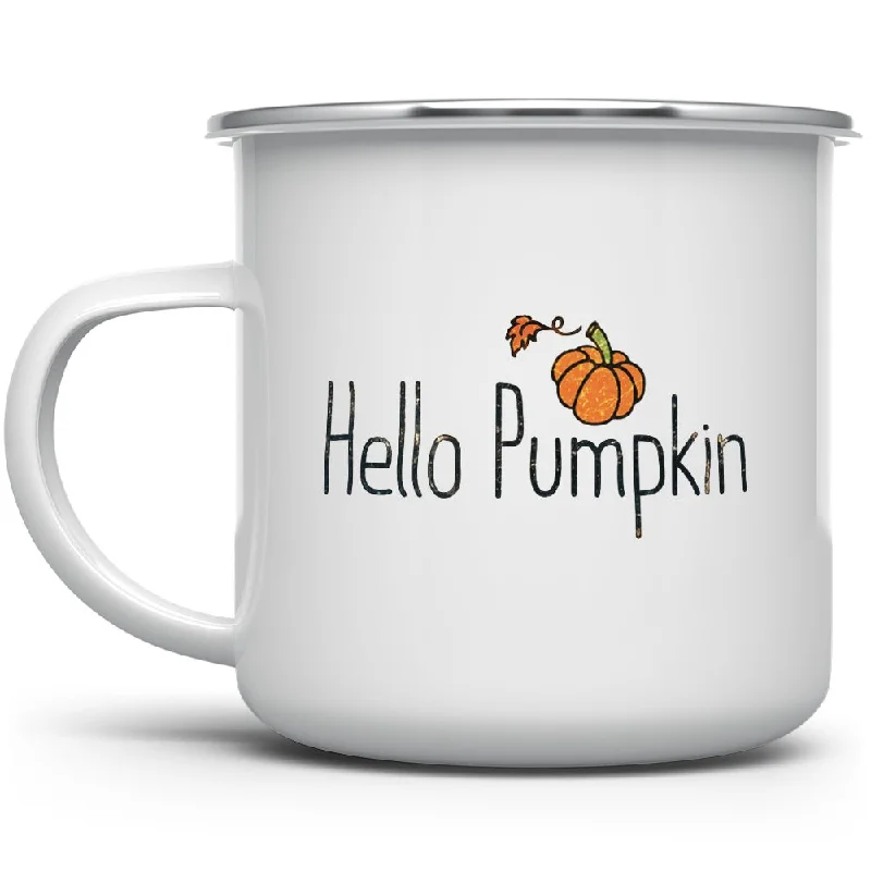 Hello Pumpkin Camp Mug