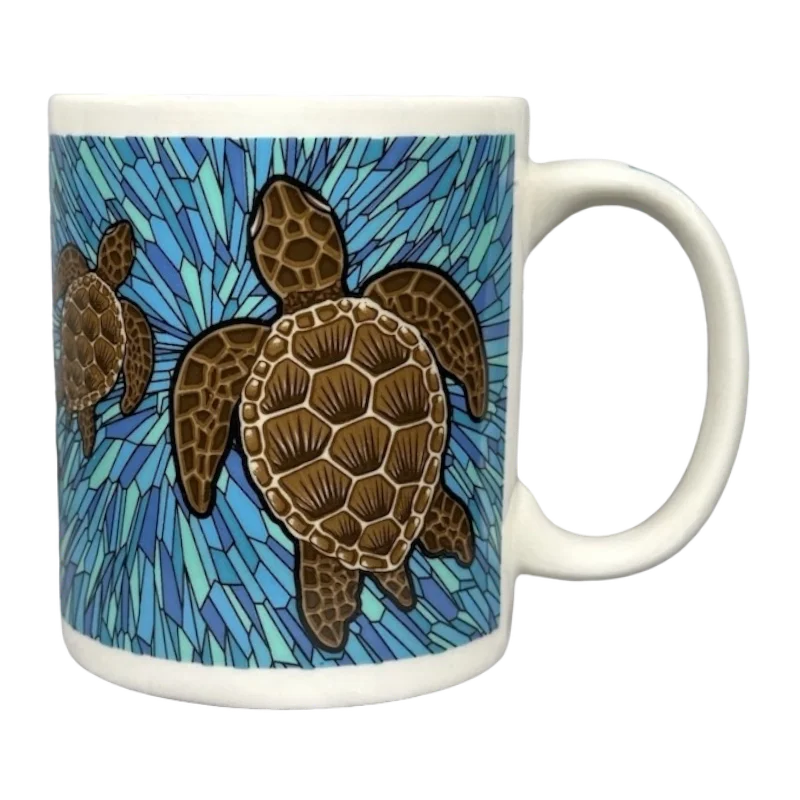 Honu Glass Mug The Islander Group