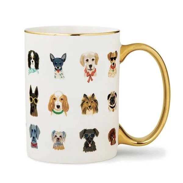 Hot Dogs Porcelain Mug