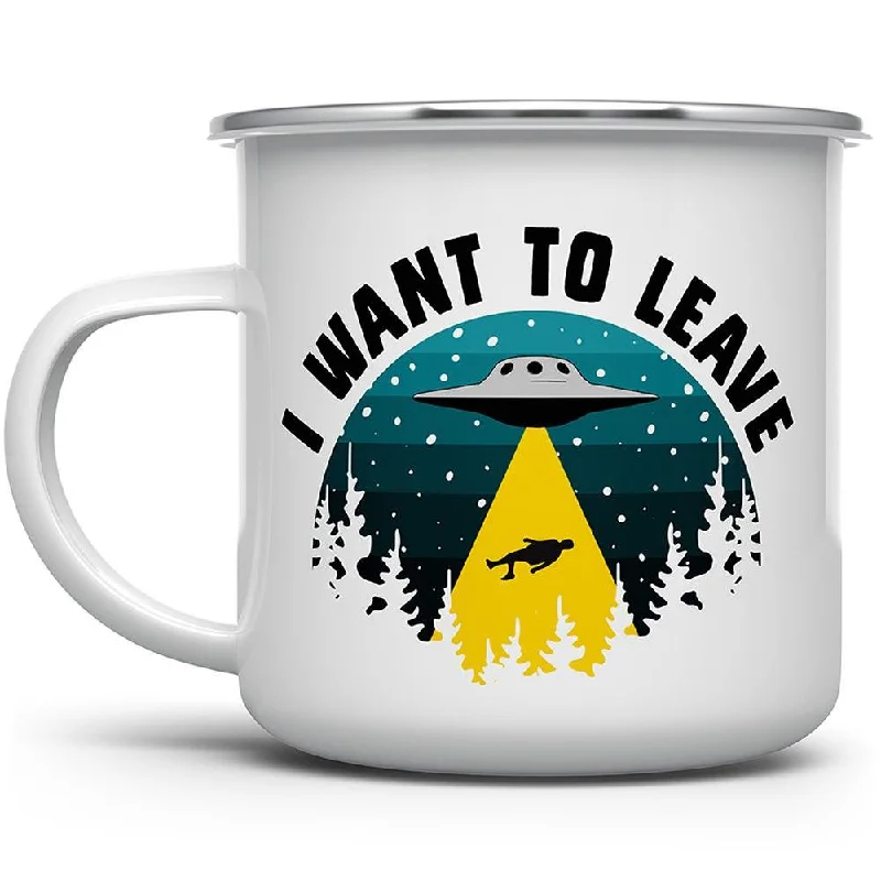 I Want to Leave UFO Camp Mug