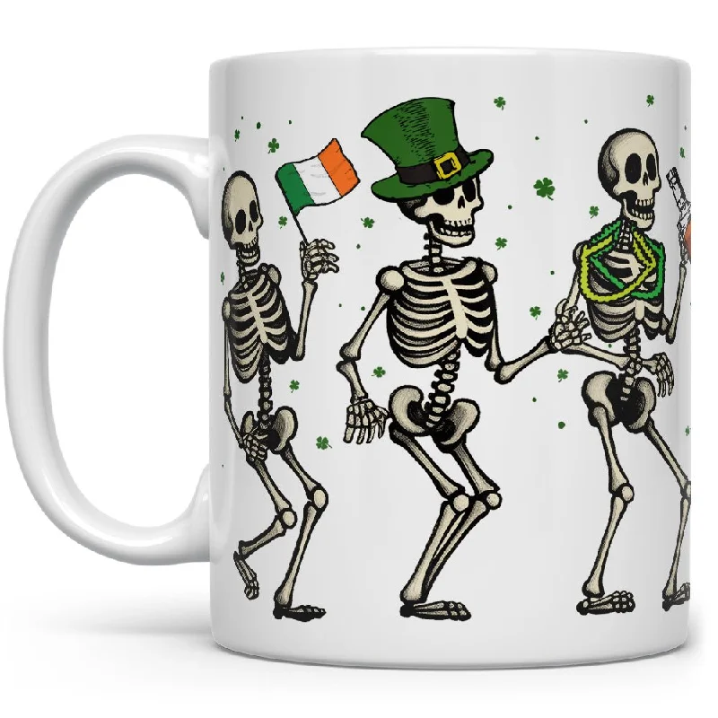 Irish Dancing Skeletons Mug