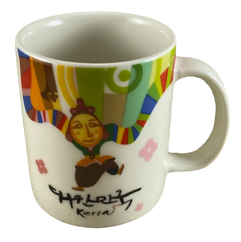 15th Anniversary Korea Dancing Musician 3oz Demitasse 2016 Mug Starbucks