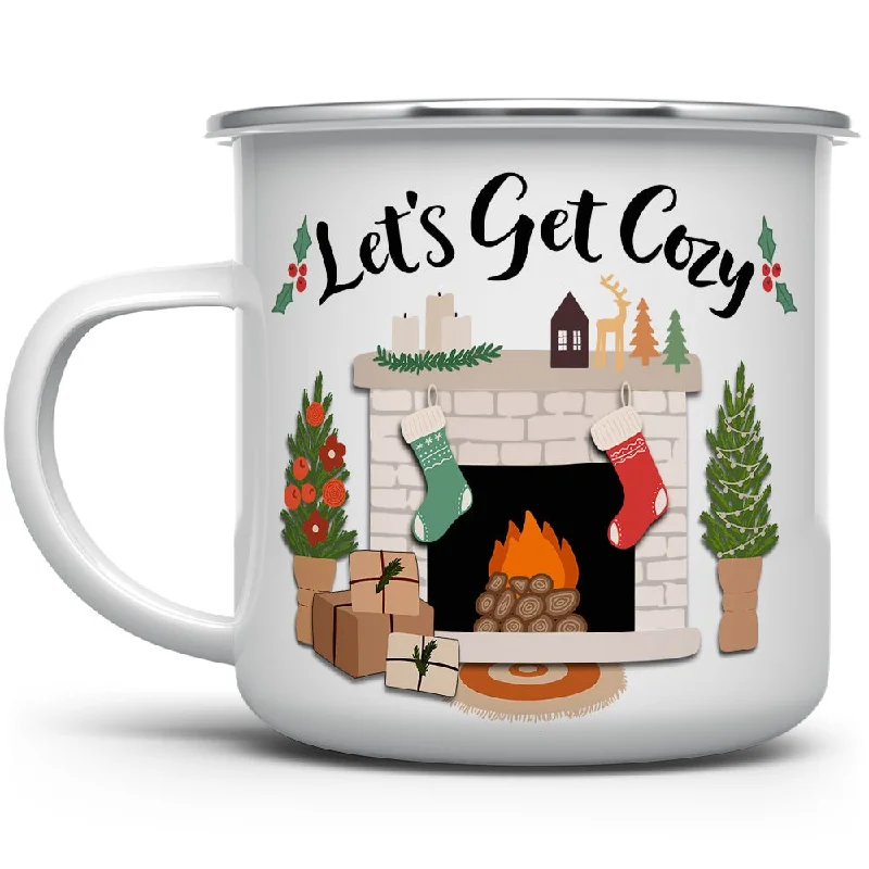 Let's Get Cozy Camp Mug