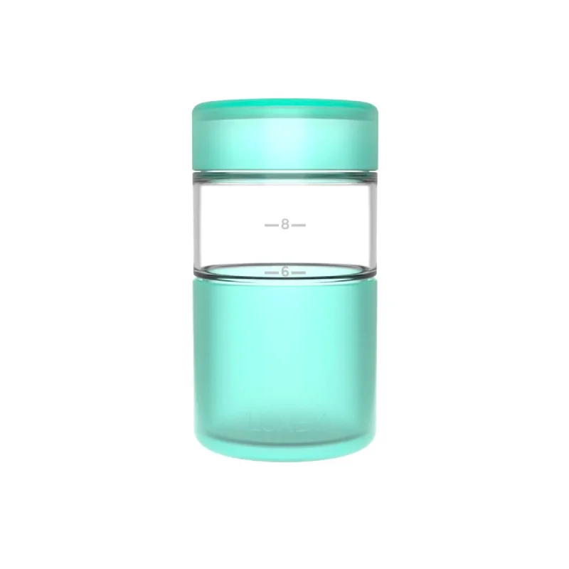 Luxey Cup OriginalLUX Glass Cup 355ml (12oz) Transparent Green