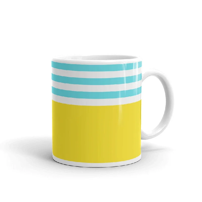 MODERN YELLOW COLORBLOCK MUG