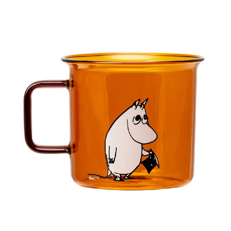 Moomin Glass Mug Moominpappa