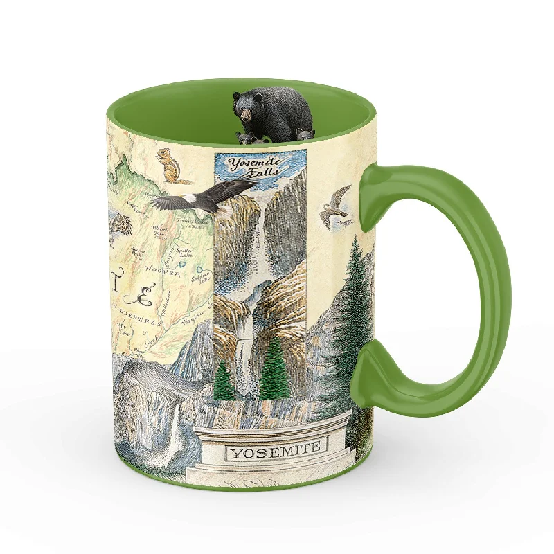 Yosemite National Park Map Mug