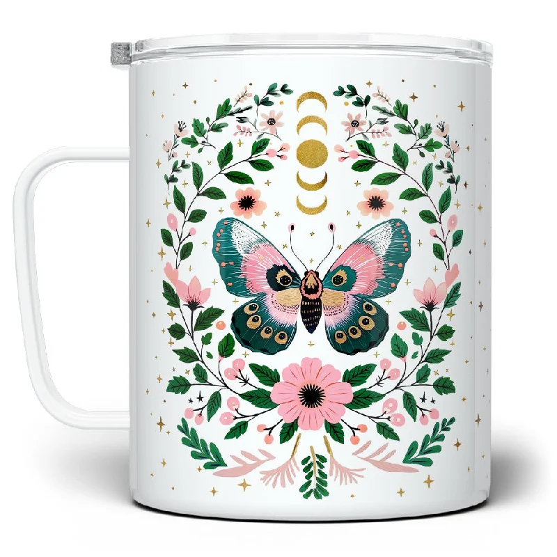 Mystical Butterfly Insulated Travel Mug