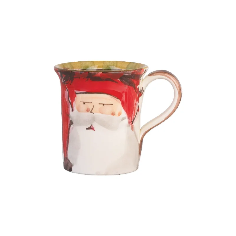 Old St. Nick Mug - Red