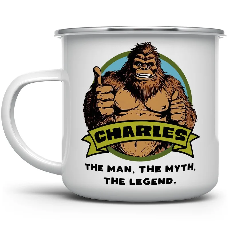 Personalized Name Bigfoot Camp Mug