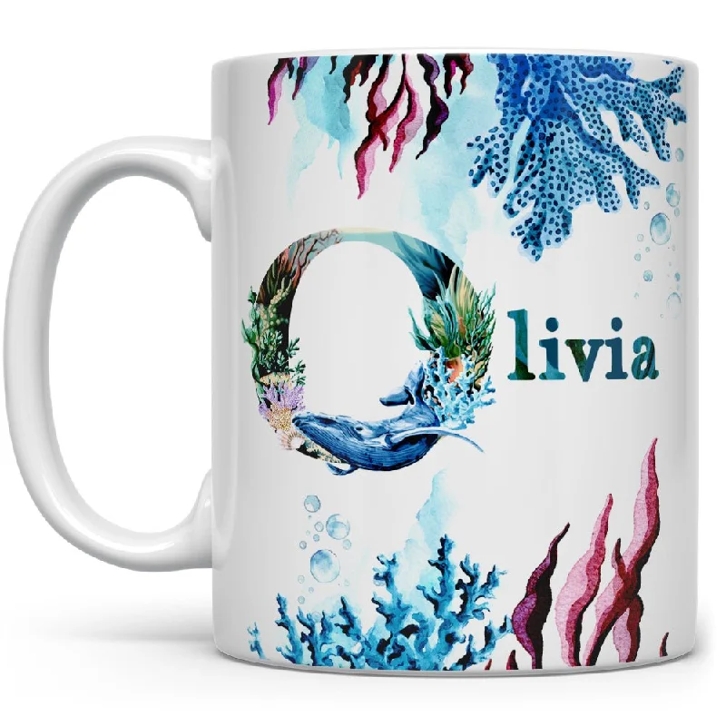 Personalized Name Sea Life Mug