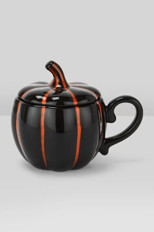 Pumpkin Mug With Lid