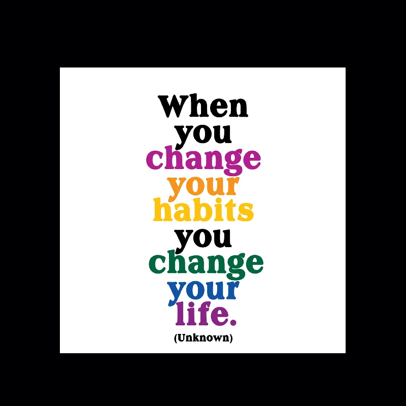 "change your life" magnet