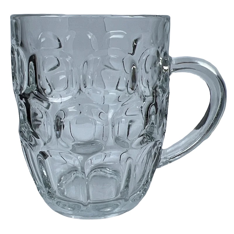 Ravenhead Dimpled Glass Beer Mug Ravenhead Glass