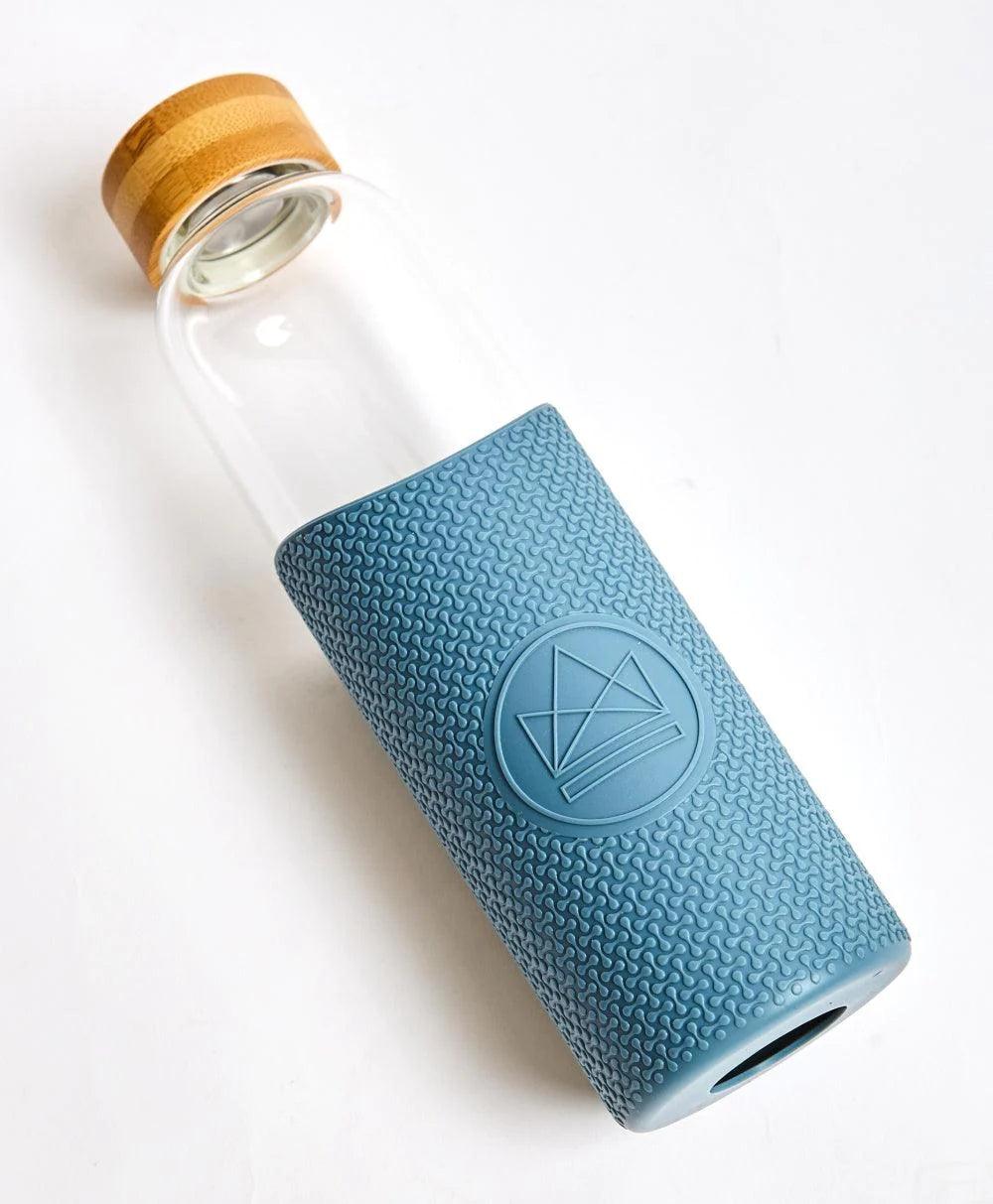 Reusable Glass Water Bottle - 550ml - Super Sonic