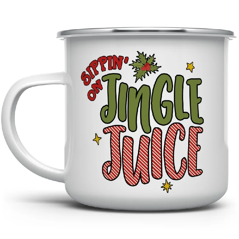 Sippin on Jingle Juice Camp Mug