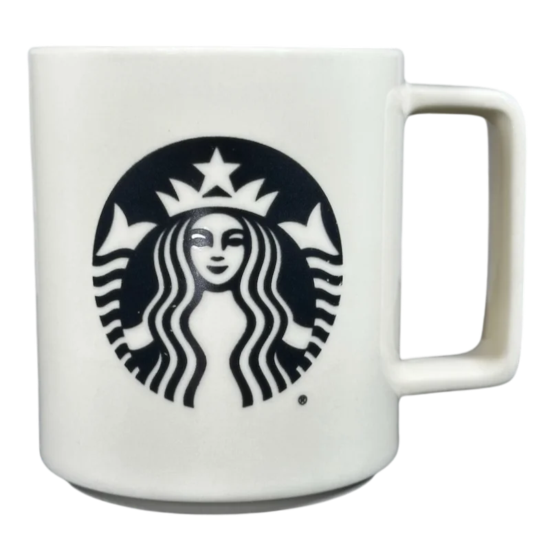 Siren Made In USA Square Handle 14oz Mug 2015 Starbucks