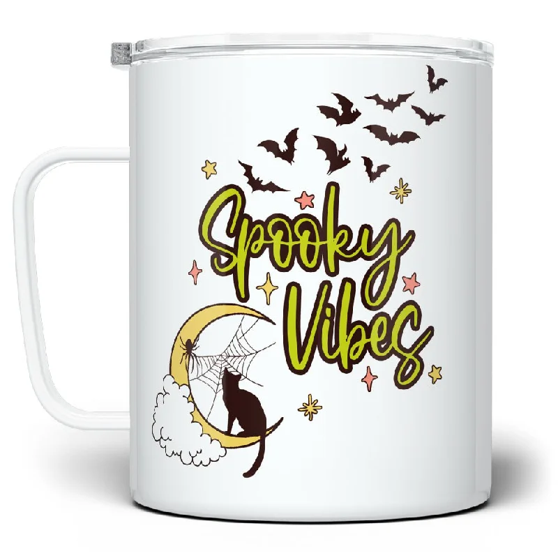 Spooky Vibes Insulated Travel Mug