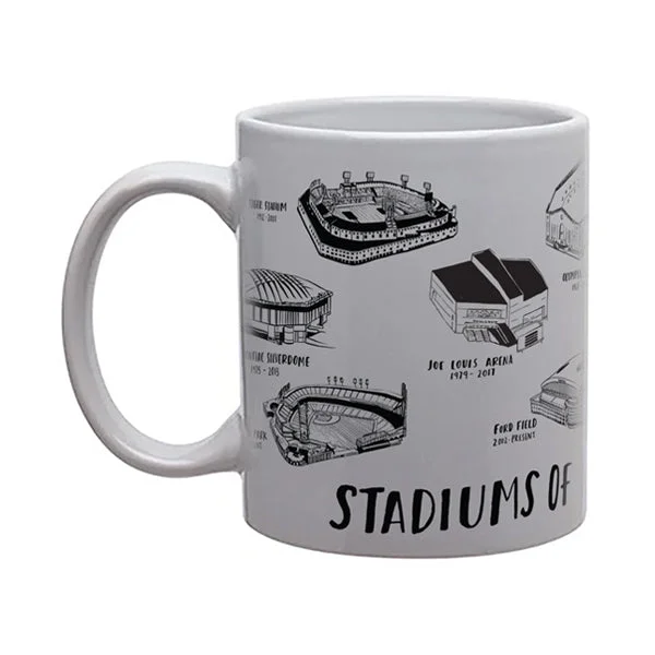 Stadiums of Detroit Mug