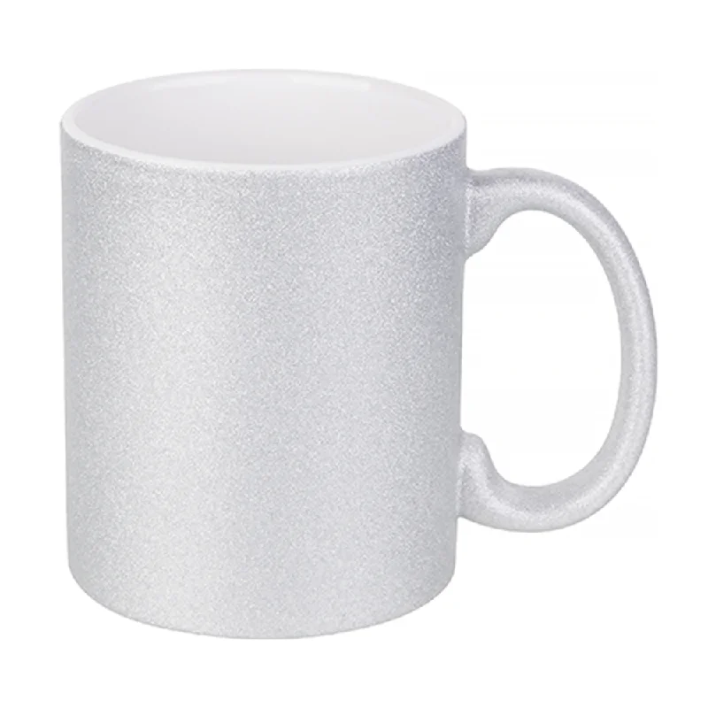 Glitter Mug Silver