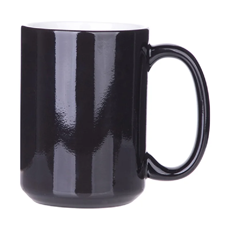 HPN SubliCraft 15 oz. Glossy Color Changing Ceramic Sublimation Mug - 12 per Case